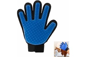 ZHIHUITL Guanto Togli Peli Animali,Guanto Spazzola per Cani Gatto,Guanto Spazzola Cani Gatto,Guanto per Pulizia Pelo Animali,Per massaggio e pulizia degli animali domestici, cura efficace dei capelli