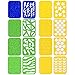 BMC Super Fun 8pc Mixed Pattern Manicure Nail Art Vinyl Stickers Set