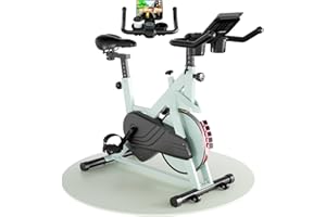 COPANT Cyclette con app Cyclette con resistenza magnetica per la casa Cyclette per fitness indoor Facile da montare Macchina per esercizi per la casa Fino a 136 kg di capacità di carico, monitor LCD