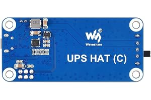 Waveshare UPS Hat (C) for Raspberry Pi Zero 5V Uninterruptible Power Supply Multi batt Protection Circuits(batt is not included)