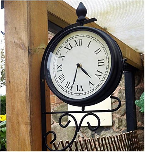 CLOCK, GARDEN, VICTORIAN STATION STYLE GCLOCK By KINGFISHER & Best Price Square