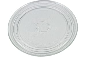 Europart 10032358 talerz obrotowy talerz szklany tarcza obrotowa 272 mm Ø kuchenka mikrofalowa pasuje do Whirlpool Bauknecht 4801201083 Indesit C00321663 AEG 5028059800/9 Sharp NTNT-A034W. RF0 kü ppersbusch 535085