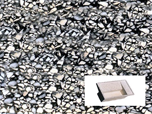 Preisvergleich Produktbild Waschbrett Waschküche CM100 X 61 X 32H schwarz geschliffen