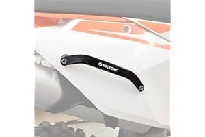 NICECNC Black Billet Rear Grab Handle Bar Compatible with 150-500 XCW TPI/EXC TPI SIX DAYS/EXC-F SIX DAYS 2020-23,125-450 SX/SXF/XC/XCF 2019-22,Compatible with GasGas EX/EC/MC 21-23,See Fitment