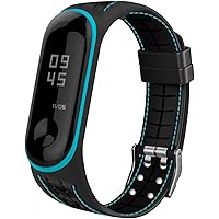 Rapidotzz Replacement Strap Band for Xiaomi MI Band 3 and Band 4 for MI3 and MI4, Blue
