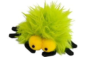 GENÉRICO Giocattolo di peluche per gatti a forma di ragno, palline di giocattoli per gatti | Teaser di giocattoli per gatti di peluche ragno - Teaser Cat Plush Spider Toy Bells Catnip giocattoli interattivi