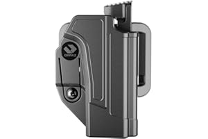 Orpaz C-Series G19 Holster Compatible with Glock 19 OWB Holster - Unisex - Will Secure Your Handgun with a Tactical Appearance