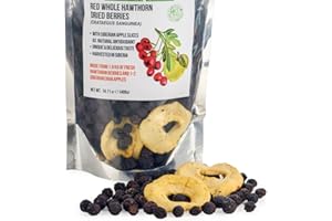 SIBERIAN GREEN Sibirischer Grüner Weißdorn getrocknete Beeren 400g Wild geerntete Crataegus Sanguinea aus Altai