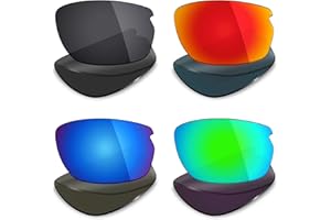 Mryok polarisierte Ersatzgläser für Oakley Carbon Shift Sonnenbrille – Stealth Black/Fire Red/Ice Blue/Emerald Green