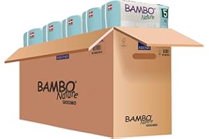 Bambo Nature Premium Training Pants, Pull Ups, Eco-Friendly Potty Training Pants, Training Nappy Pants, Secure & Comfortable, Discreet Pants For Active Day & Comfy Night's Sleep - Size 5 / XL, 5x 19PK