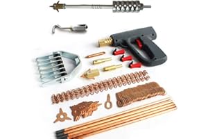 CHYNALYS 86Pcs Auto Dent Puller Kit Ausbeulwerkzeug Karosserie für die Autoreparatur, Spotter-Zubehör, Spotter Schweißgerät Karosserie Reparatur Ausbeul Set, Werkzeugsatz zum Entfernen von Dellen