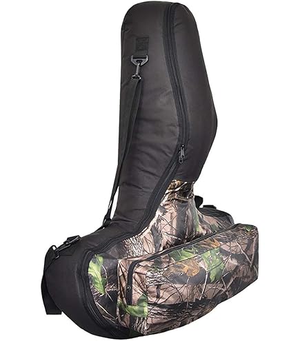 Borsa Per Balestra A Forma Di T - Custodia Trasporto Con Tracolla Regolabile - Protezione Per Balestra E Accessori - Foto 2