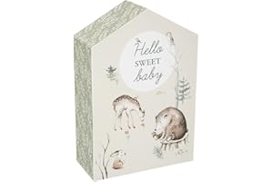Coffret de Naissance Maison Forêt H30-5 cm - Atmosphera créateur d'intérieur