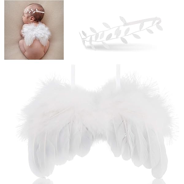 Qichenx Marienkäfer Baby Kostüm Set - Mütze & Tuch Für Fotoshooting 0-6 Monate
