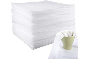 AIEX Schaumfolie Verpackung Seidenpapier Einpackpapier Umzug Packschaum für Kartons Umzug Geschirr Gläser Weinflaschen Versand(100 Stücke,12x12x0.02 Zoll)