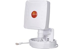 Poynting XPOL-1 V2 5G 3dBi wielokierunkowa antena zewnętrzna z polaryzacją krzyżową LTE 2x2 MIMO, biała