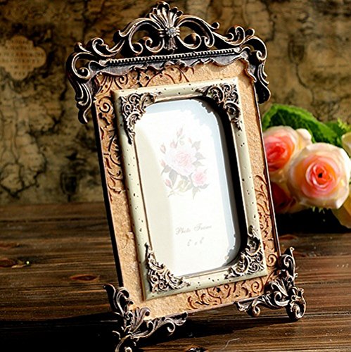 Giftgarden Bilderrahmen shabby chic 10×15 antiker Dekorahmen Fotorahmen - 2