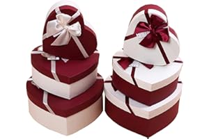 Anneratteryer A Forma Di Cuore Scatole Regalo Con Coperchio Scatola