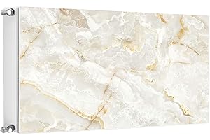 ‎TMK ARTDEKO TMK Magnet Heizkörperabdeckung, Heizkörperverkleidung 100x60cm, Marmor