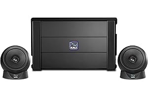 Kali Audio IN-UNF, Ultra Nearfield Monitoring System, brandneues Lautsprechersystem basiert auf IN-5 und IN-8 Studiomonitore, Desktop-Umgebungen, Abmessungen Subwoofer: 49,4 x 15,8 x 13,3 cm, Schwarz.