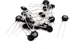 sourcing map 20 Pcs NTC 10D-11 10ohm +/-10% alimentation type thermistance limitation courant