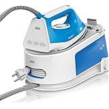 Braun Carestyle1 IS1012BL, Ferro Generatore Di Vapore, Carica Continua, Termostato Regolabile, Tanica 1,5L, AUTOSPEGNIMENTO, 