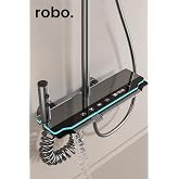 ROBO A80015 Yeni nesil Ambiyans ışıklı Led g&ouml;stergeli Dijital Duş Sistemi