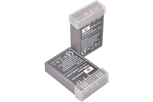 DSTE ELECTRON DSTE BLS-5 - Batería recargable de iones de litio (2 unidades) compatible con Olympus E-400 E-410 E-420 E-450 E-600 E-620 E-P1 E-P2 E-P3
