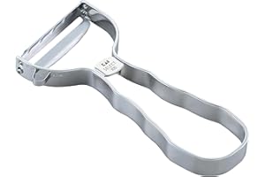 KAI pelador universal - pelador en T de acero inoxidable con hoja de 5 cm / mango de 9 cm - pelador para verduras frutas pelador de patatas pelador de espárragos
