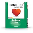 Masculan Type 4 Anatomically Shaped Condoms, 3-Piece