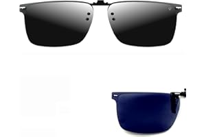 CREYESTAL Polaryzacyjne Przeciwsłoneczne Okulary z Klipsem, Podnoszony i Ultra Lekki, Mężczyzna, Kobieta,100% Anti-UV, Certyfikat CE