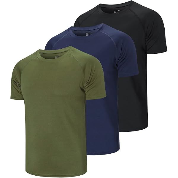 Gymreapers Clip Tag Basic Tee - Men's Athletic Fit Cotton/Poly Stretch Workout Shirt