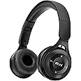scorking Kids Bluetooth Headphones, Over Ear Children's Wireless Bluetooth 5.3 Headsets, Built-in Mic, Comfortable Wear & HD Sound, Kids Headphones for Boys Girls School Travel iPad Tablet (Black)