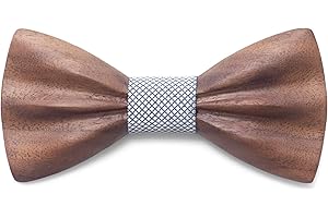 Cyriacus Pajarita de madera para hombre, de madera, para bodas, actuaciones, bailes, regalo