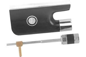 ULDIGI Violin Bow Frog Replacement Cello Bow Frog Screw and Tailpiece for Student Instrument Practicing Accessory