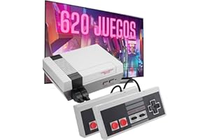 BLUETRENDS Console Retro Classica 620 Games Videogiochi Classici anni 80 e 90 console da gioco Arcade per 2 Giocatori