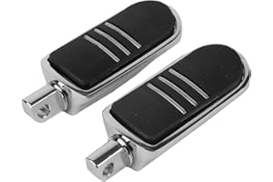 TCMT Fußrasten StreamLiner Fußrasten Passend für Harley Touring und Softail-Modelle von 1986 Passend für Highway-Heringe Halterung