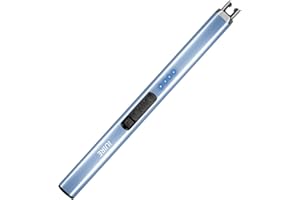 IUIRE Electric Candle Lighter, USB Rechargeable Arc Lighters for Deep Candles Windproof Plasma BBQ Lighter for Camping Gas Hob & Fireplace Flameless Igniter Christmas Stocking Fillers Gifts