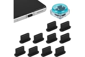 JNTMIKUN USB C Staubschutz Stöpsel 10 Stück USB C Staubschutzstecker Silikon Handy USB 3.1 Typ C Schutzkappe Ladeanschluss