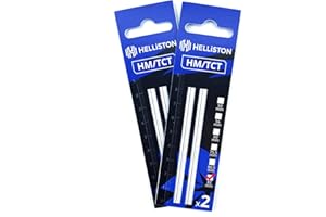 HELLISTON HM/TCT Coltelli per Einhell TC-PL 750, TE-PL 900, 82mm (2 coppie = 4 lame)