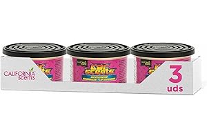 California Car Scents F332 Désodorisant, Cerise, Lot de 3