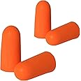 Hojo Soft Ear Plugs Noise Reduction Foam Earplugs Set of 2 Orange