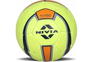 Nivia - - Step Out & Play 281 Rubber Classic Football, Size 5 (Multicolour)