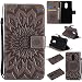 Produktbild Hozor PU Leder Hülle für Xiaomi Redmi Note 4X 5.5 zoll Embossing Prägung Blumen Muster Ledertasche Weiche TPU Soft Rückseite Abdeckung Handytasche Bumper Schutzhülle Brieftasche Flip Case Wallet Cover Bookstyle Handyhülle Tasche Anti-Scratch Shell Folio Klapphülle mit Standfunktion Magnetverschluss und Kredit Kartenfächer - Rose Gold