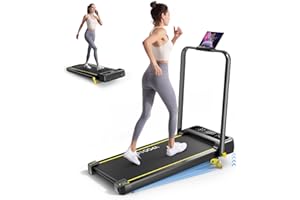 ‎YPOO YPOO Laufbänder für Zuhause mit Steigung Klappbar,Walking pad Max Belastung 140 kg,2.5HP leises Treadmill für Zuhause & Büro,Under Desk Laufband Schreibtisch mit Fernbedienung und App