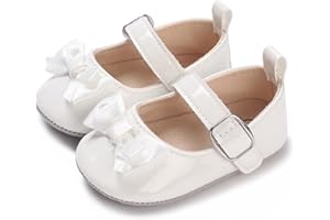 MASOCIO Zapatos Bebe Niña Recién Nacido Primeros Pasos Zapatos Princesa Bebé Suela Blanda Antideslizante