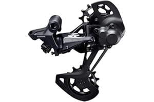 SHIMANO 4550170443658, MTB DEORE XT M8100 Rear Derailleur 2x12S 45 Teeth Black Unisex Adulto, Multicolore, 45d