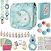 Produktbild Flylther 8 in 1 Kamera Zubehör Bundles Set für Fujifilm Instax Mini 8 8+ 9 - Chrysantheme(Kameratasche/ Album/Selfie Objektiv/6 Farbige Filter Linse/Wand Hängen Bilder/Bunt Film Frames/Film Aufkleber/DIY Film Aufkleber)