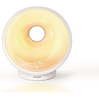 Philips Wake-up Light HF3650/01 LED, Aufwachen und Einschlafen mit Licht, weiß