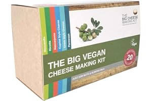GENERIC The Big Vegan Cheese Making Kit Complete Gift Set Dairy-Free Gluten-Free